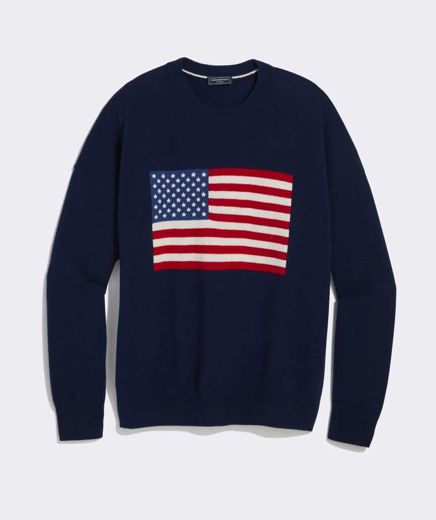 Seaspun Cashmere Americana Crewneck Sweater