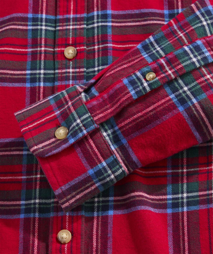 Winterberry Plaid Vineyard Flannel Shirt