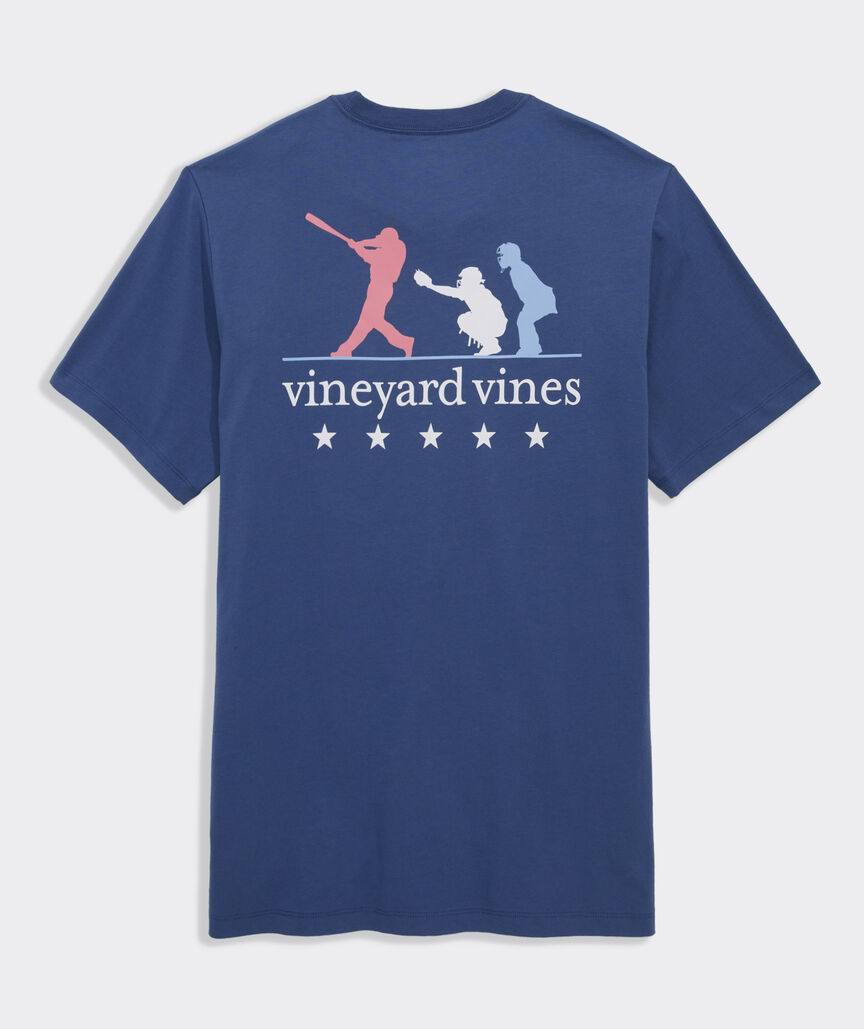 Baseball Silo USA Short-Sleeve Pocket Tee