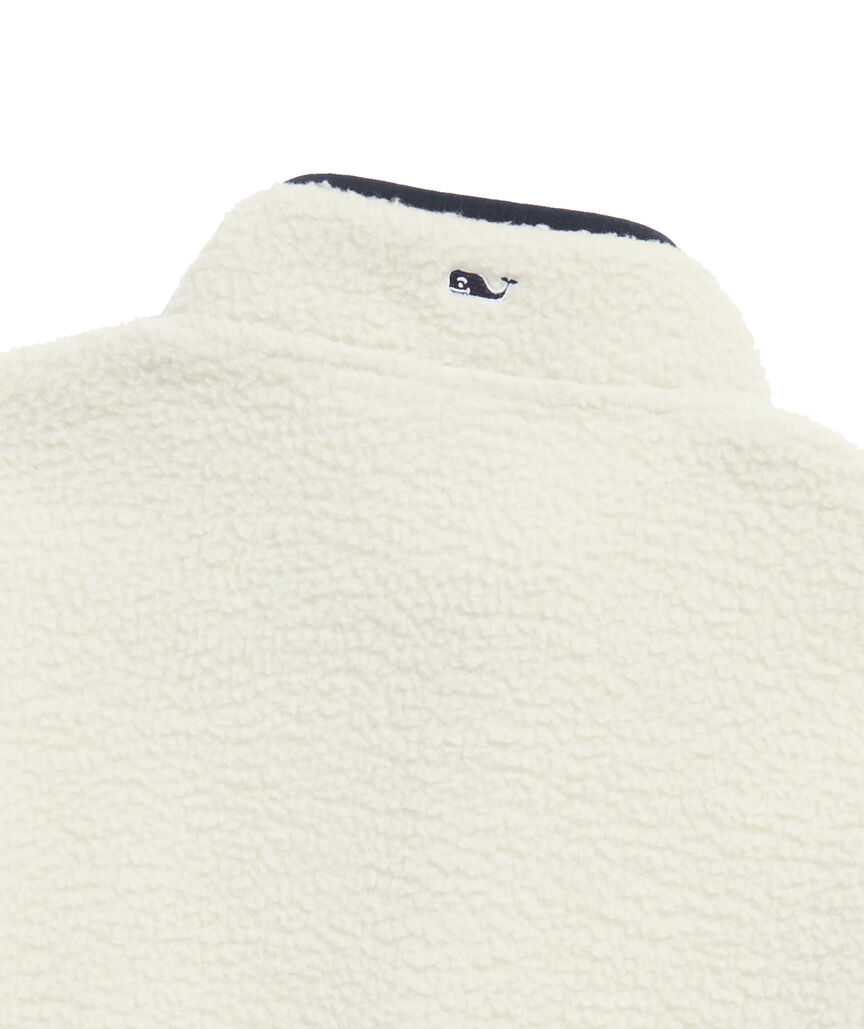 OUTLET Sherpa Fleece Quarter-Zip