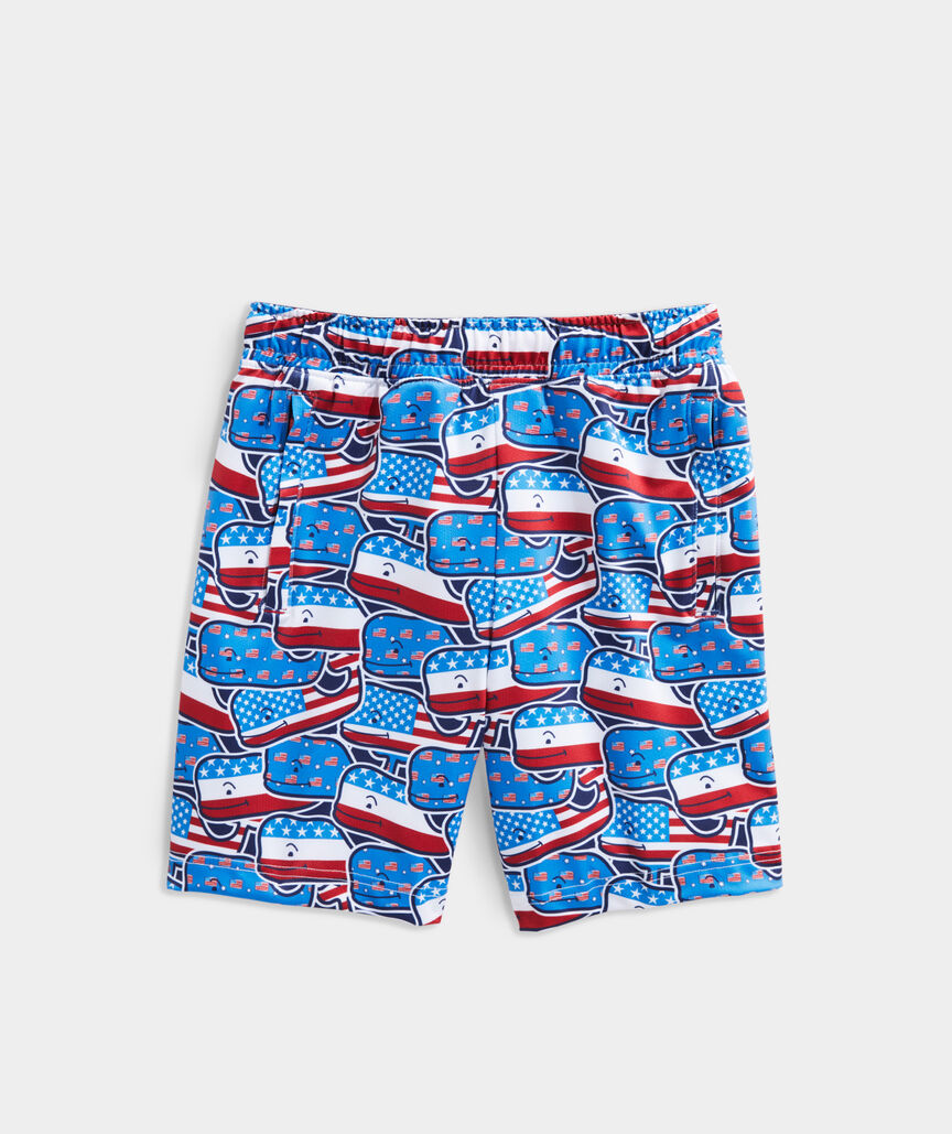 Boys' Printed Lacrosse Shorts