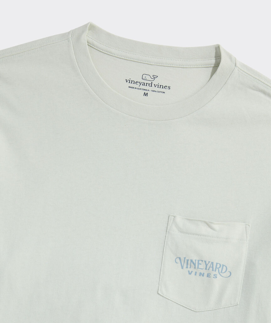 Duck Over The Marsh Long-Sleeve Pocket Tee