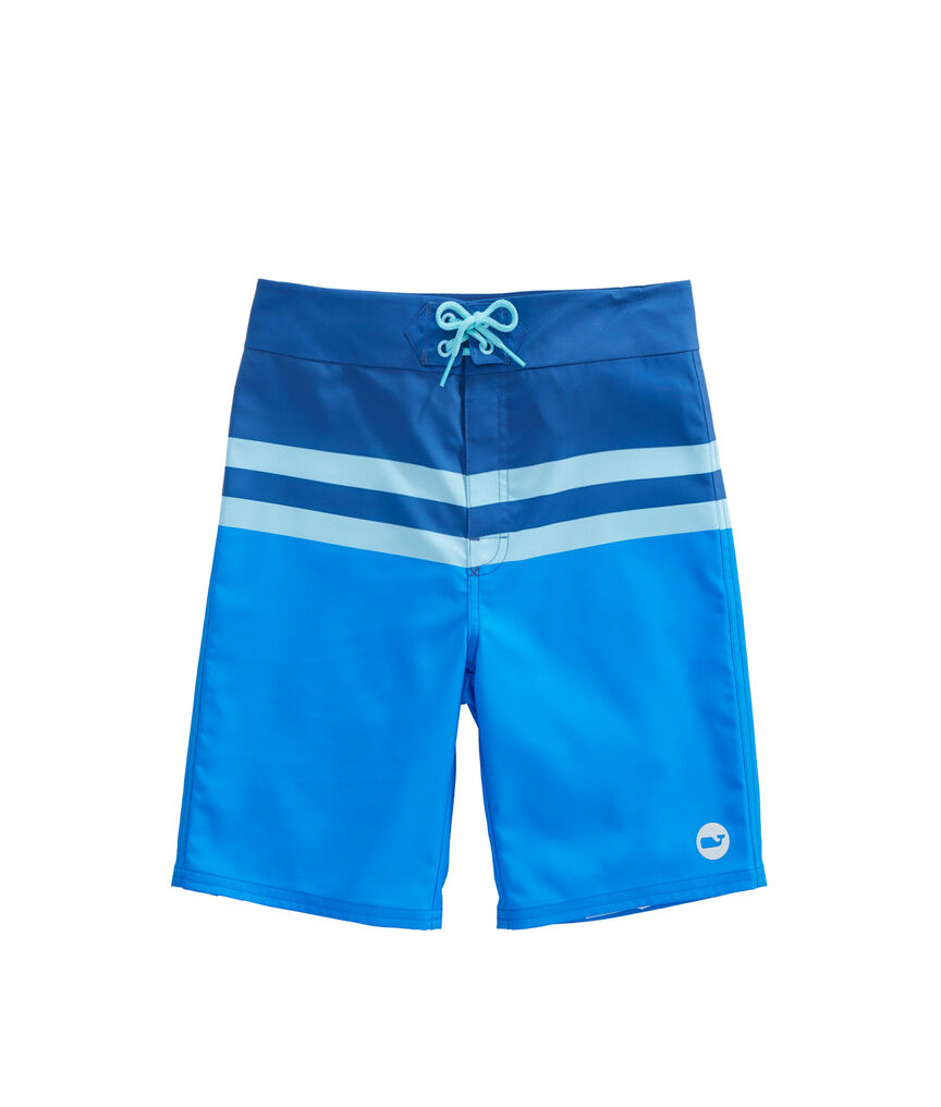 Boys Bay Ridge Stripe Board Shorts
