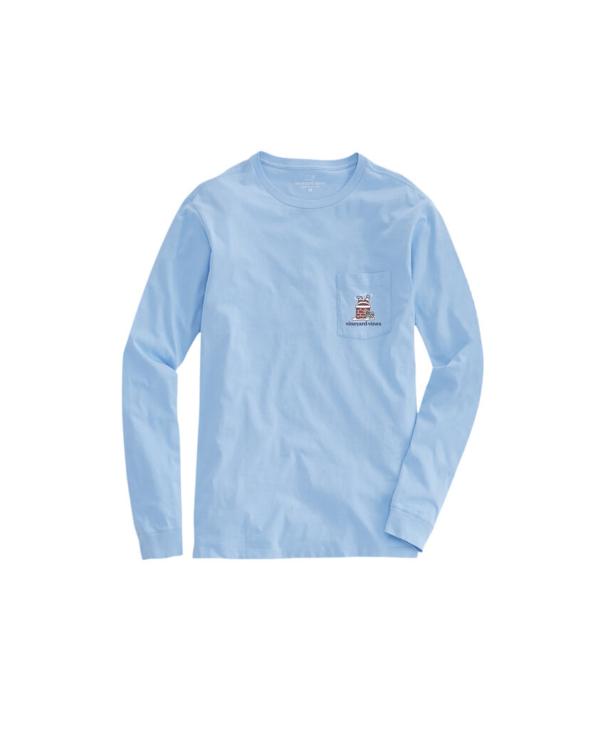 OUTLET Boys' Santa Chimney Long-Sleeve Tee