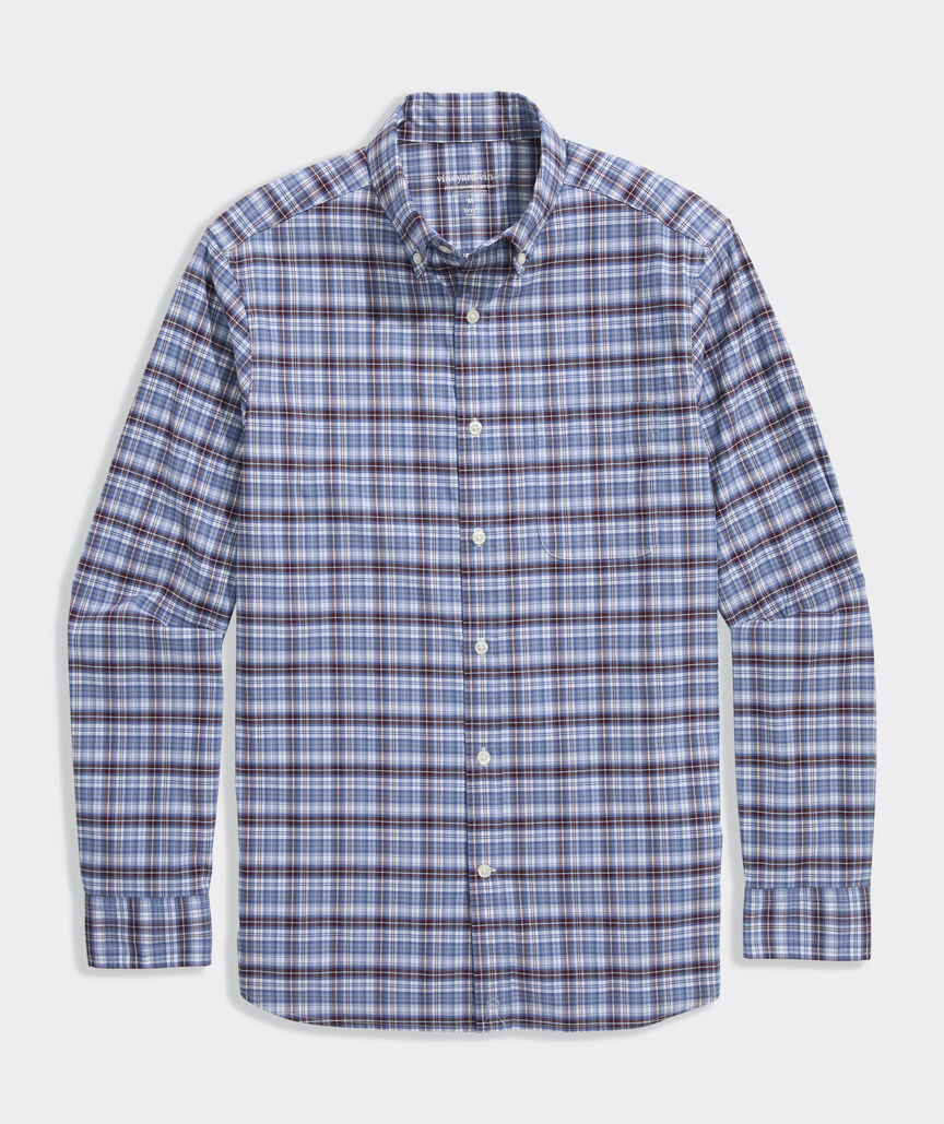 Performance Cotton Faraway Plaid Shirt