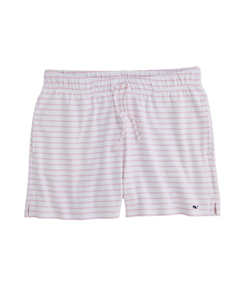 OUTLET Women's Striped Pull-On Shorts