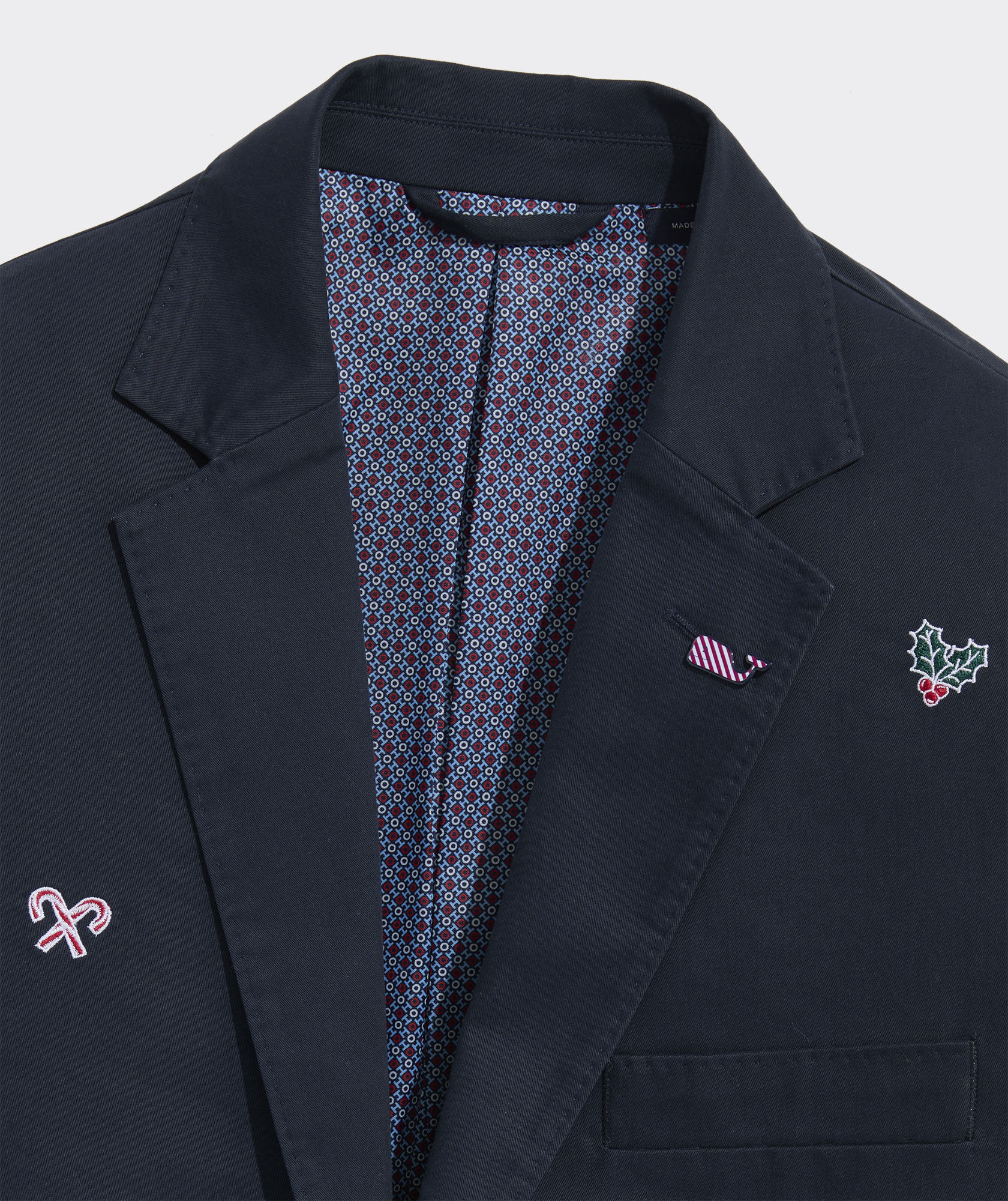 Holly Jolly Embroidered Blazer