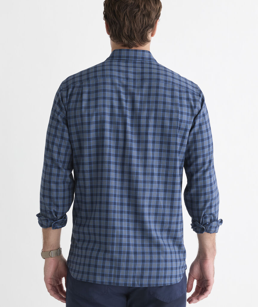 Performance Tech Twill Plaid Shirt