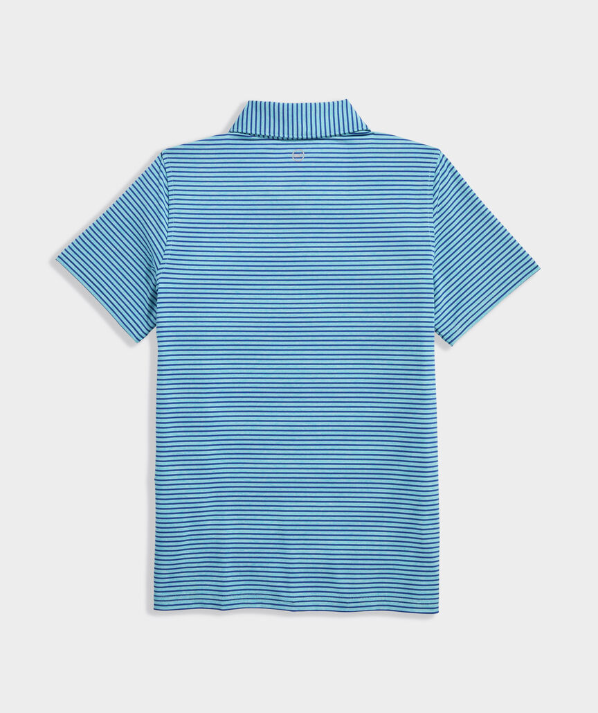 Boys' Performance Bradley Stripe Sankaty Polo