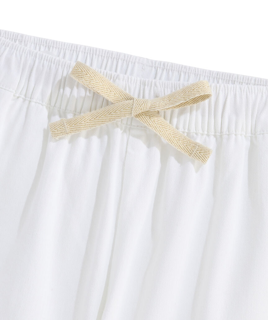 OUTLET Girls' Herringbone Pull-On Shorts