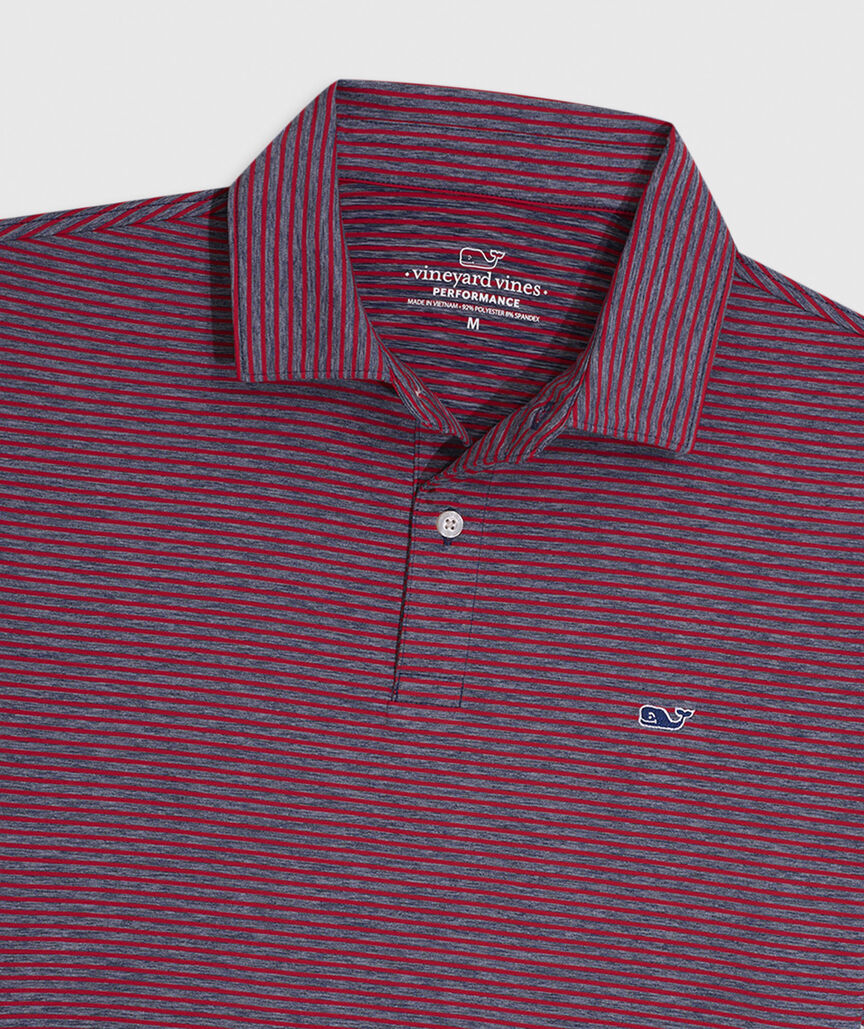 OUTLET Performance Bradley Stripe Polo