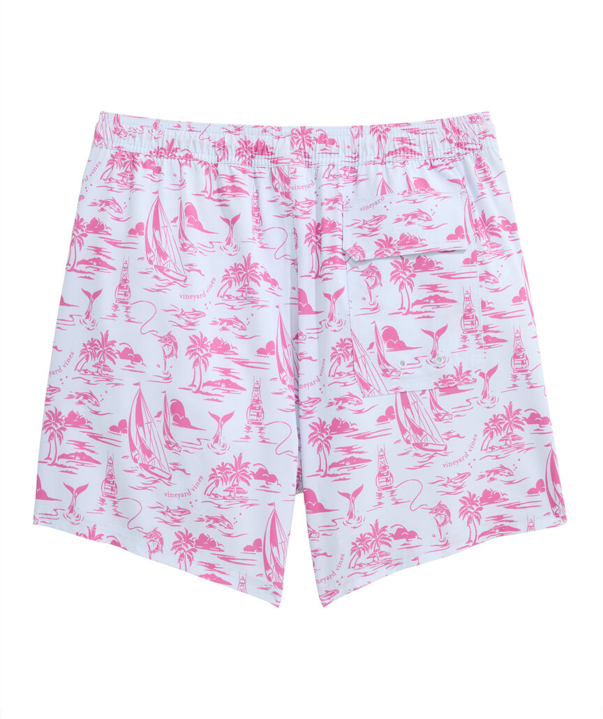 OUTLET 5 Inch Island Bungalow Chappy Trunks