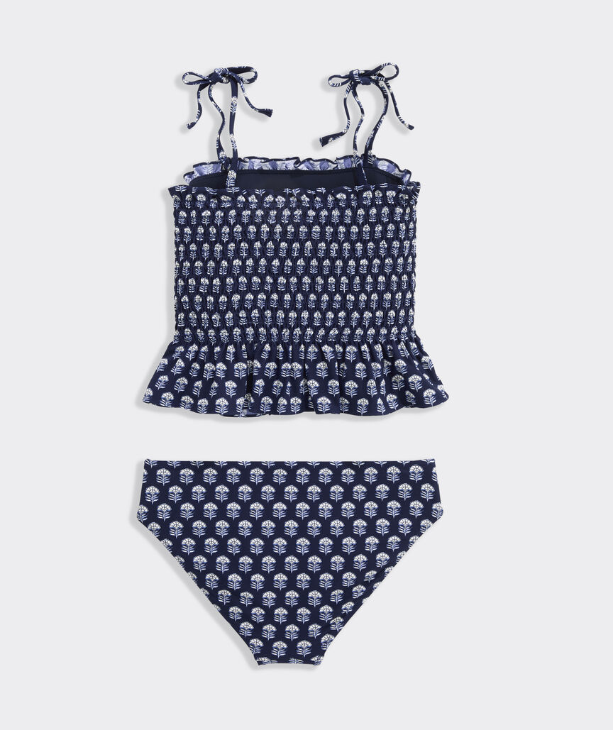 Girls' Smocked Tankini