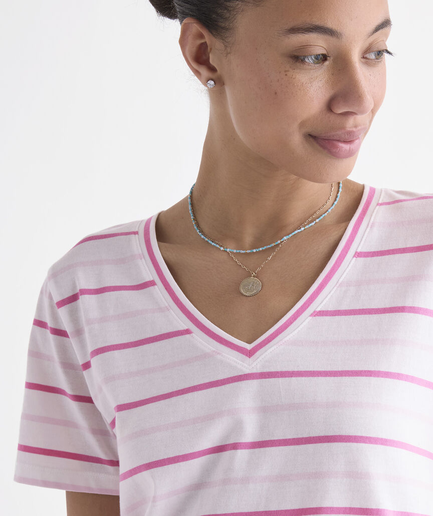 Supima® Cotton V-Neck Tee