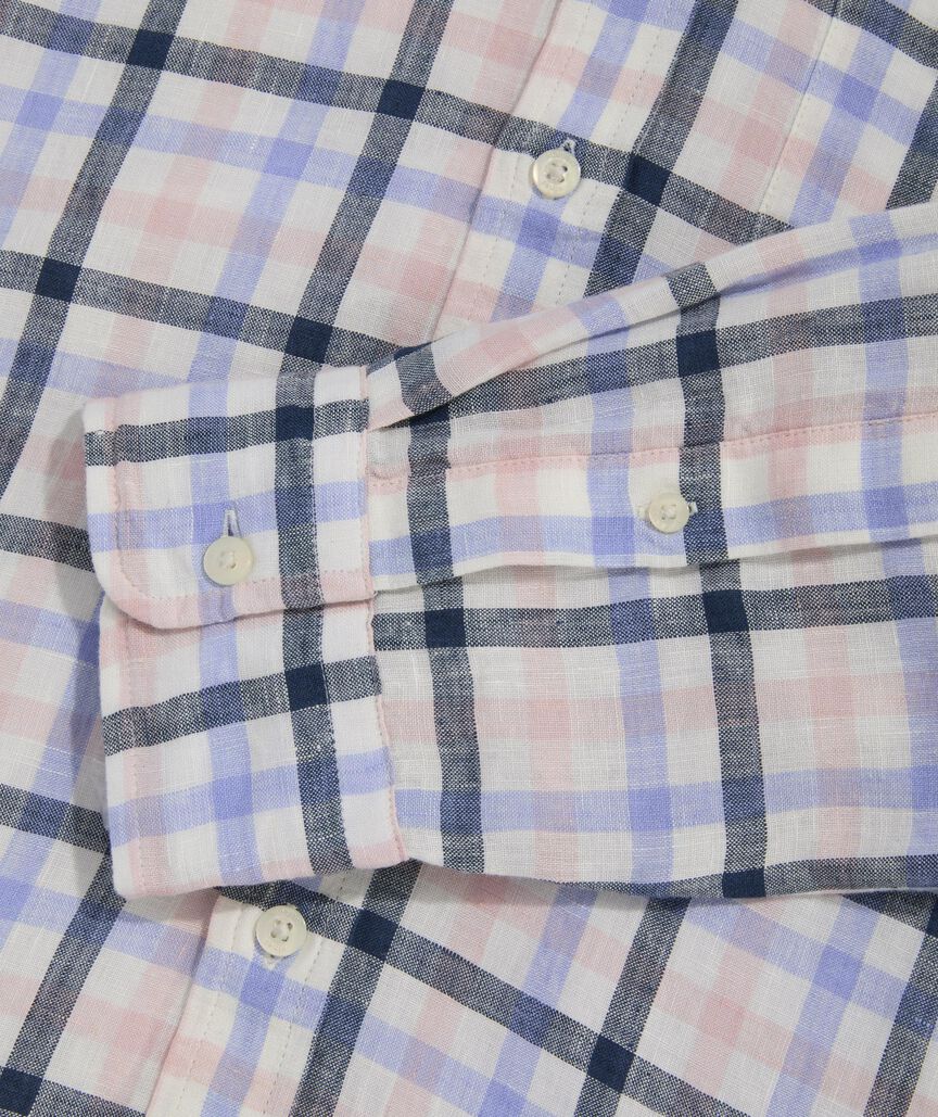 Windward Tattersall Linen Shirt