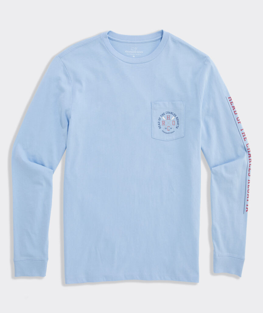 Head Of The Charles® Rowers Long-Sleeve Pocket Tee