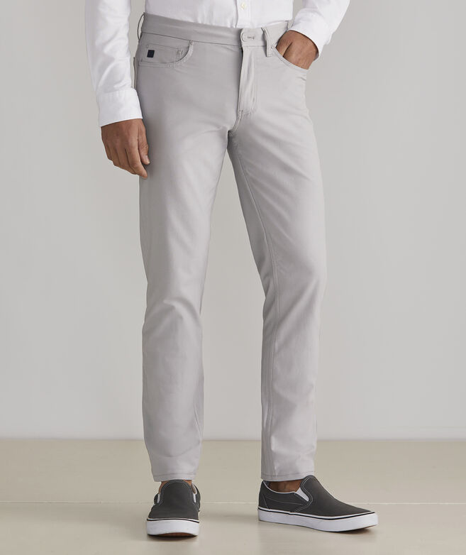 CEO Chino Five Pocket Cotton Stretch Pants Grey, 51% OFF