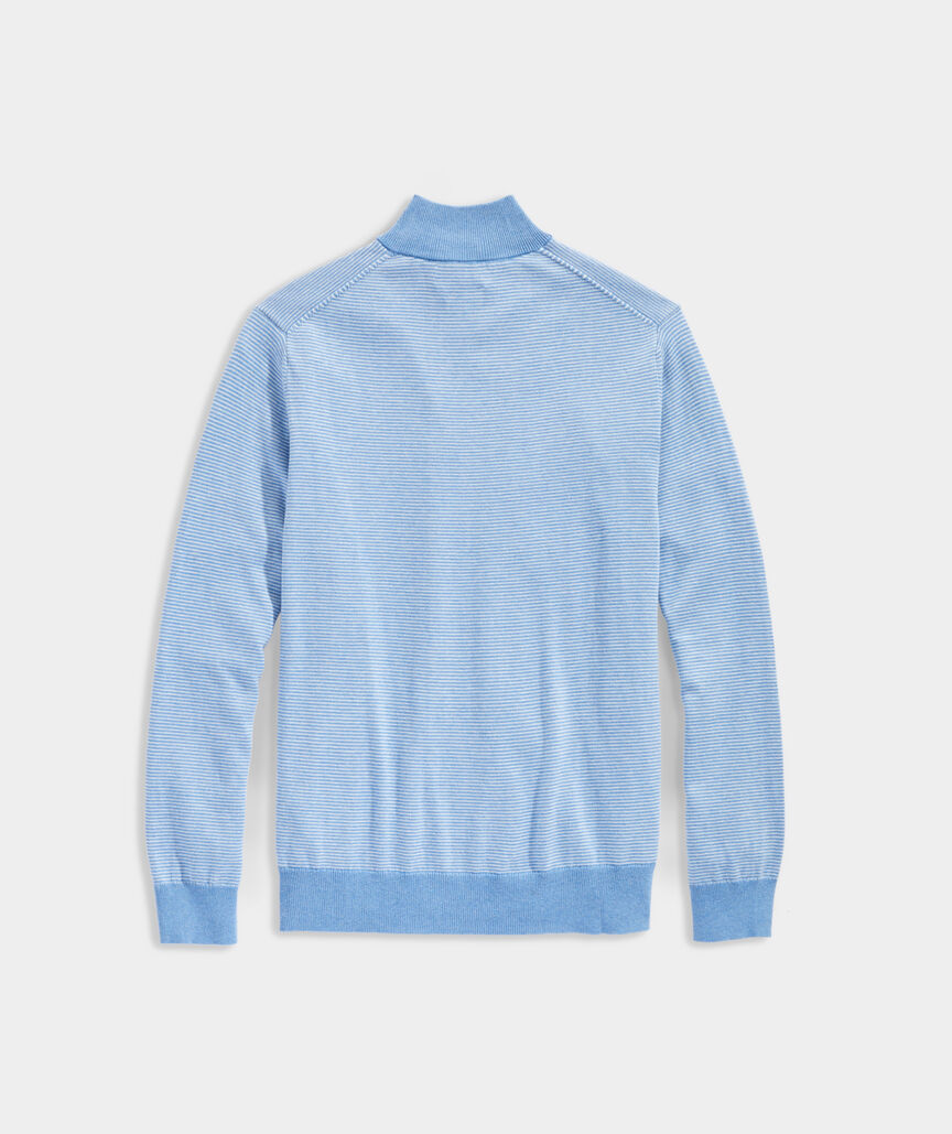 Fish Bones Thaxter Cashmere-Blend Quarter-Zip