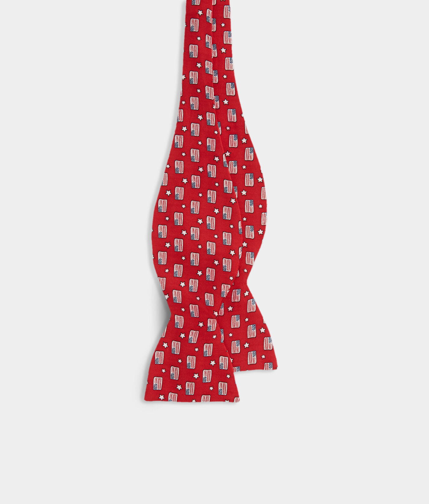 Vineyard Vines Men's Flags & Stars Necktie – 100% Silk, 58", Handmade In USA - View #12