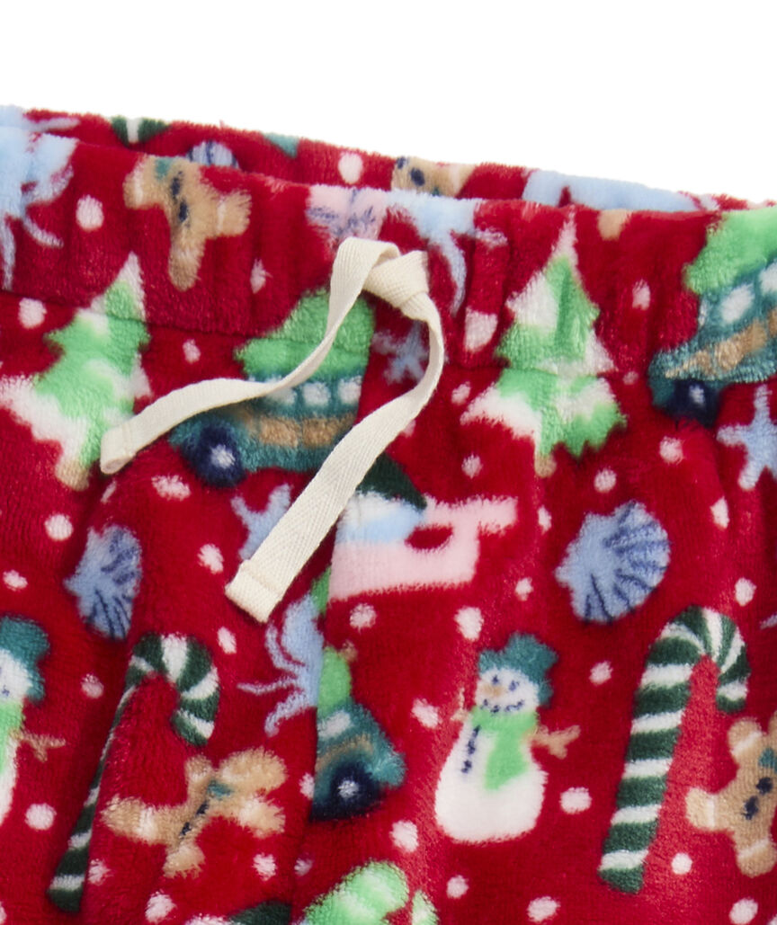 OUTLET Kids' High Pile Beach Holiday Pajama Pants