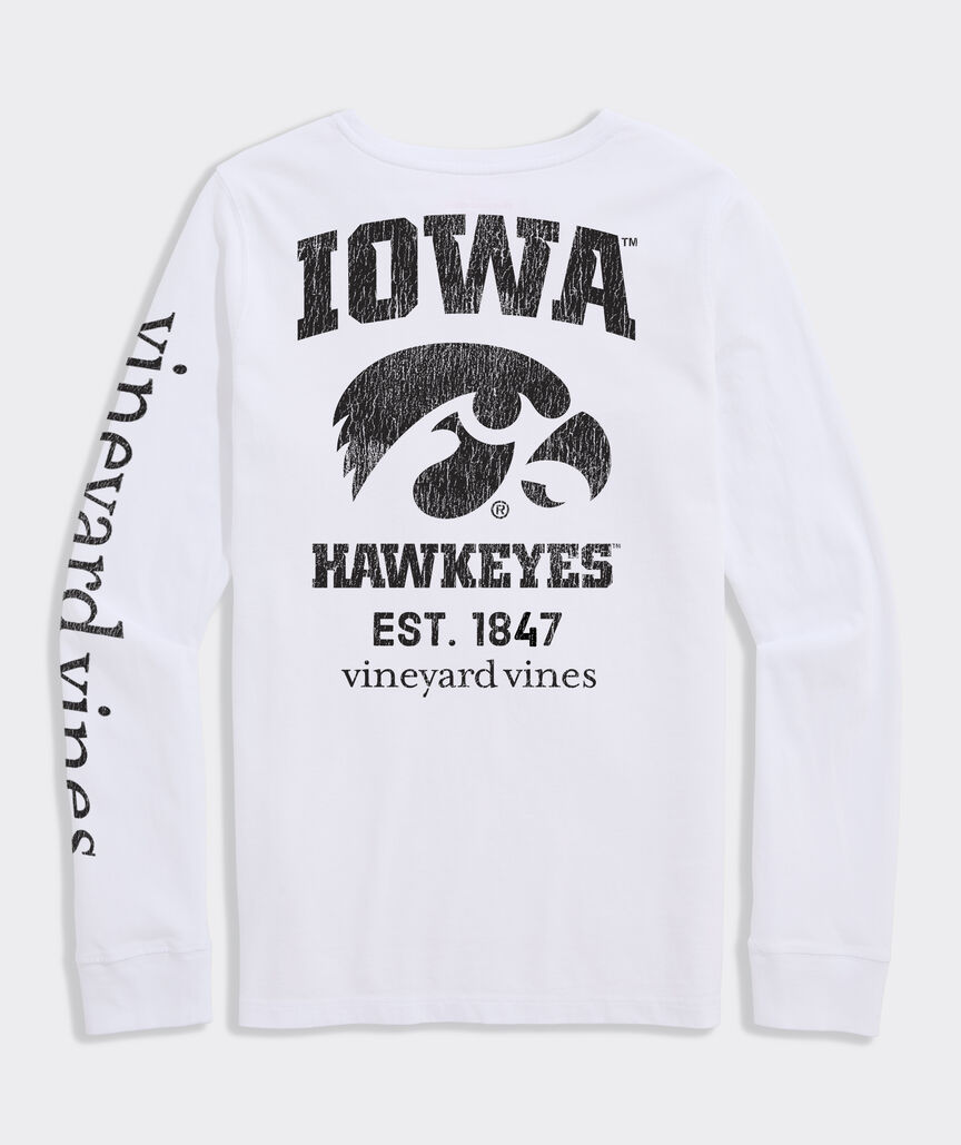 University of Iowa Women's Long-Sleeve Pocket Tee