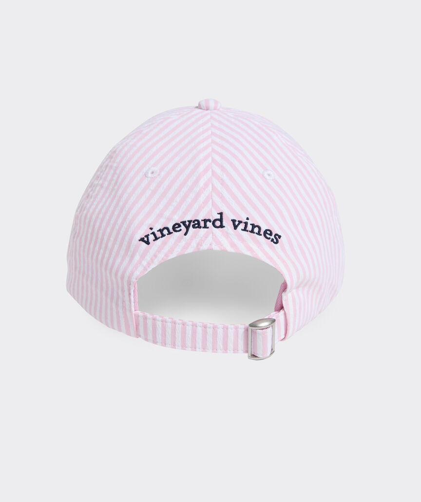 Harbor Seersucker Baseball Hat
