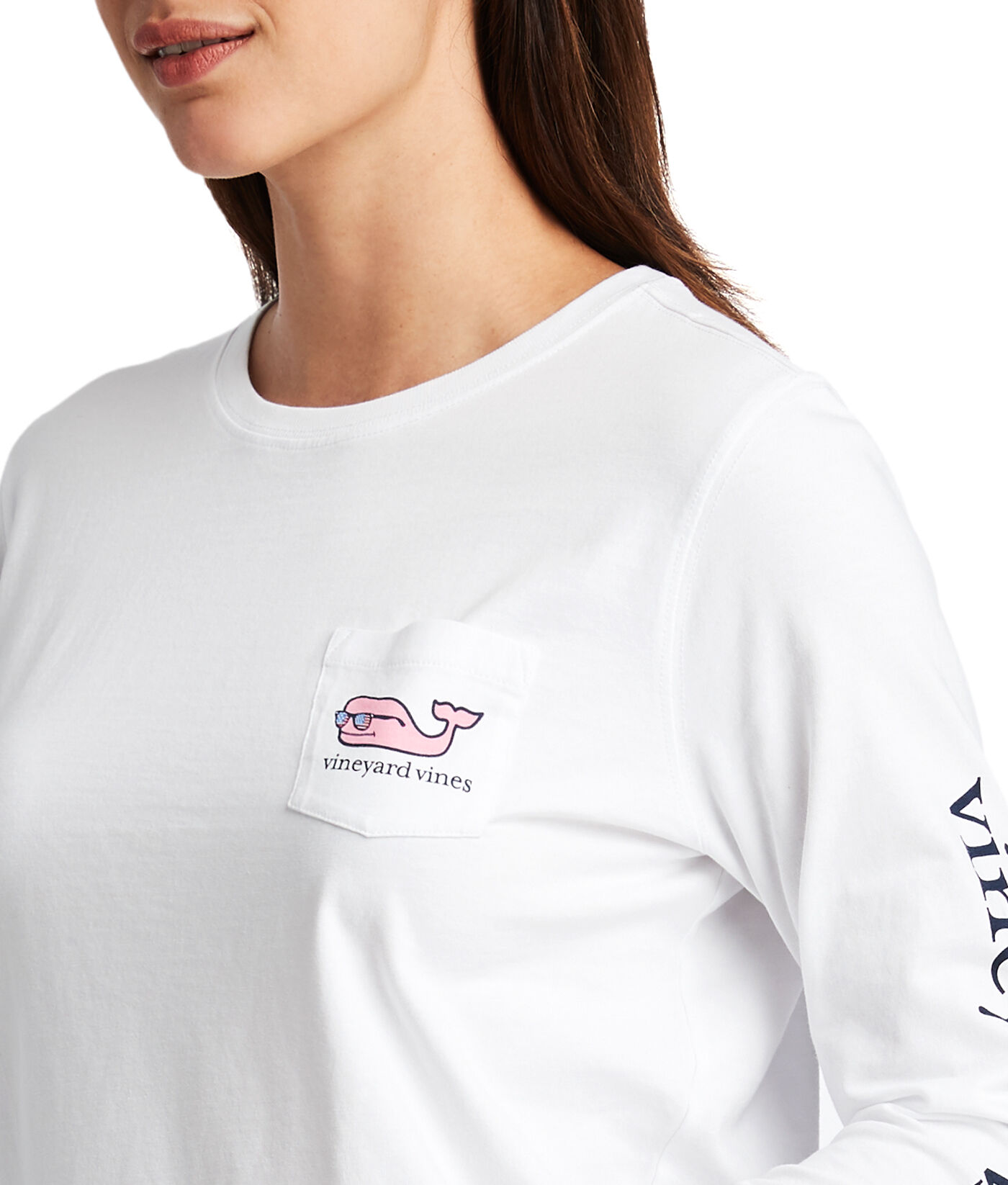 July Whale Pocket Tee at vineyard vines