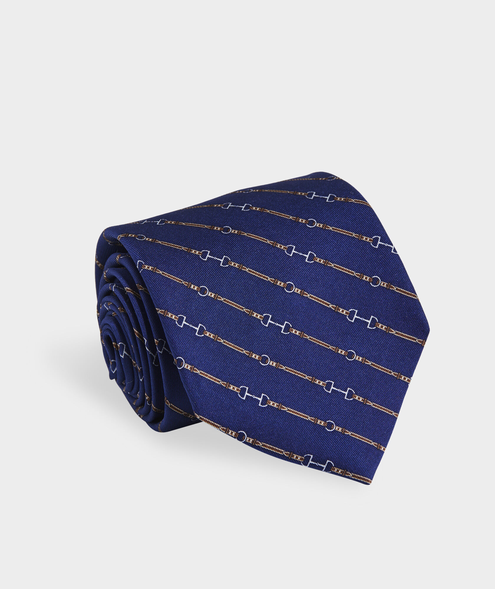Kentucky Derby Halter Stripe Silk Tie