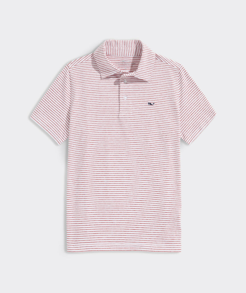 Boys' Performance Bradley Stripe Sankaty Polo