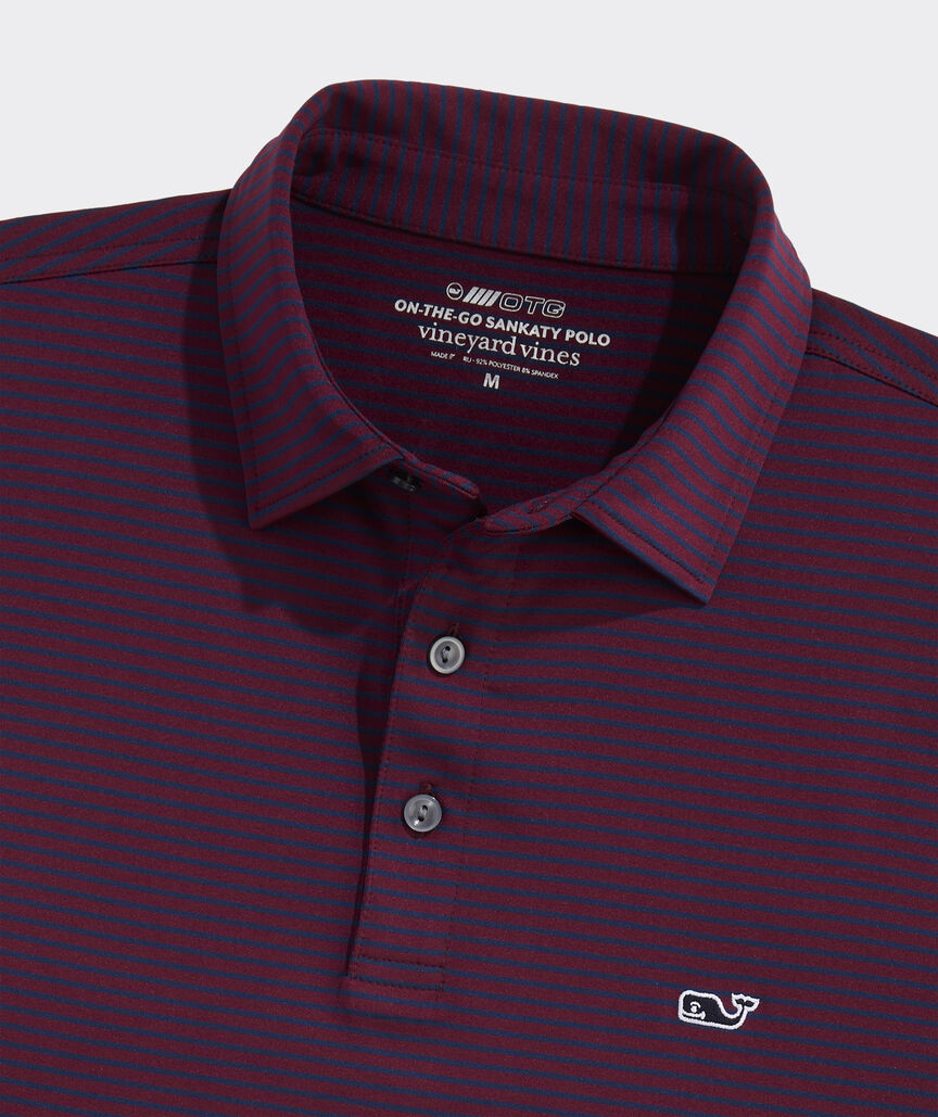 Performance Bradley Stripe Sankaty Polo