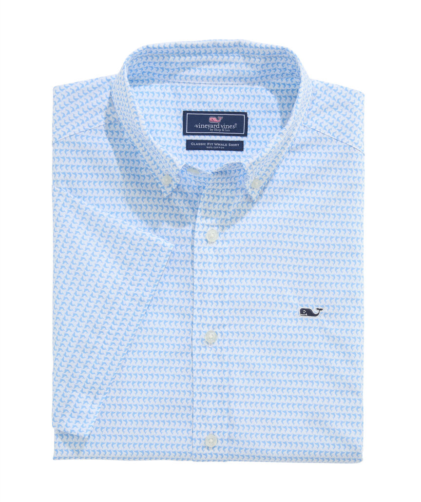 OUTLET Poplin Short-Sleeve Marlin Shirt