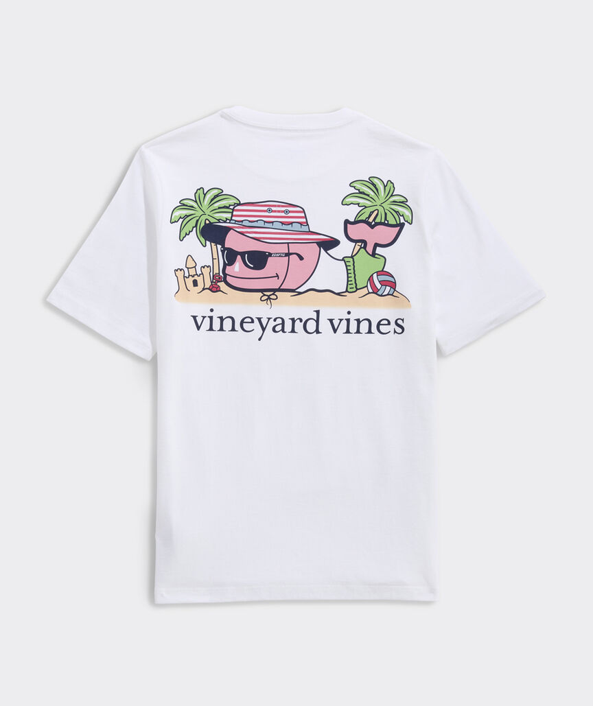 Boys' Sandcastle Whale Short-Sleeve Pocket Tee