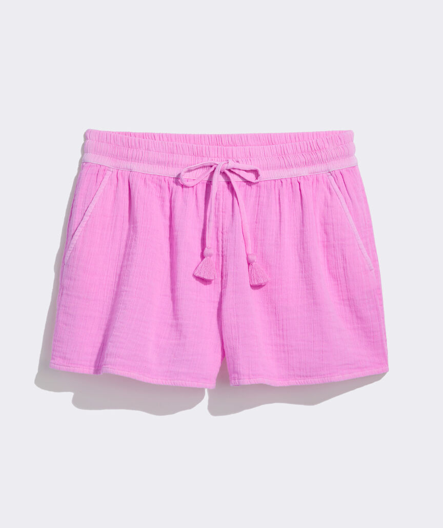 Frankie Gauze Pull-On Shorts