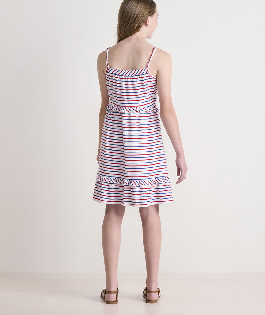 OUTLET Girls' Ruffle Knit Dress