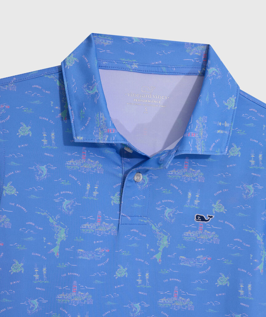 OUTLET Boys' Hope Scenic Performance Polo