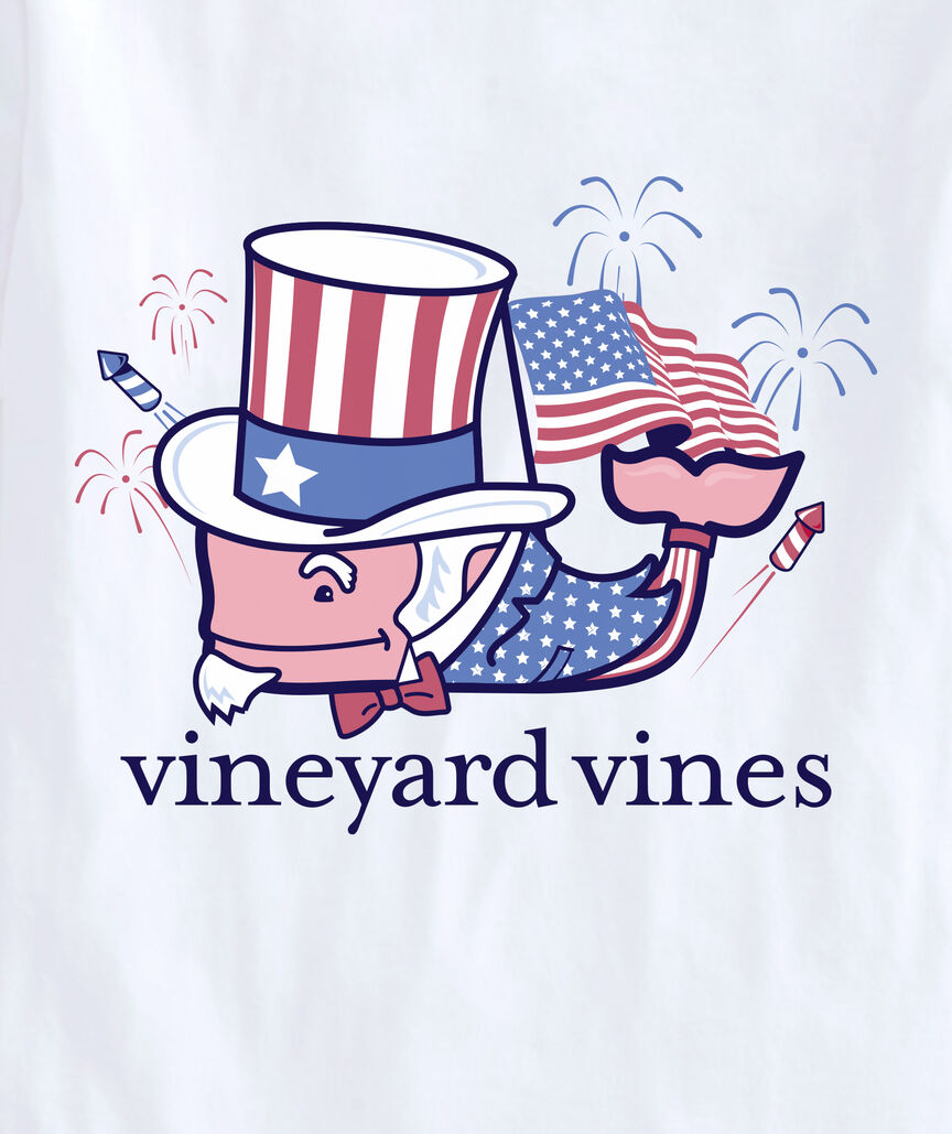 OUTLET Uncle Sam Whale Short-Sleeve Pocket Tee