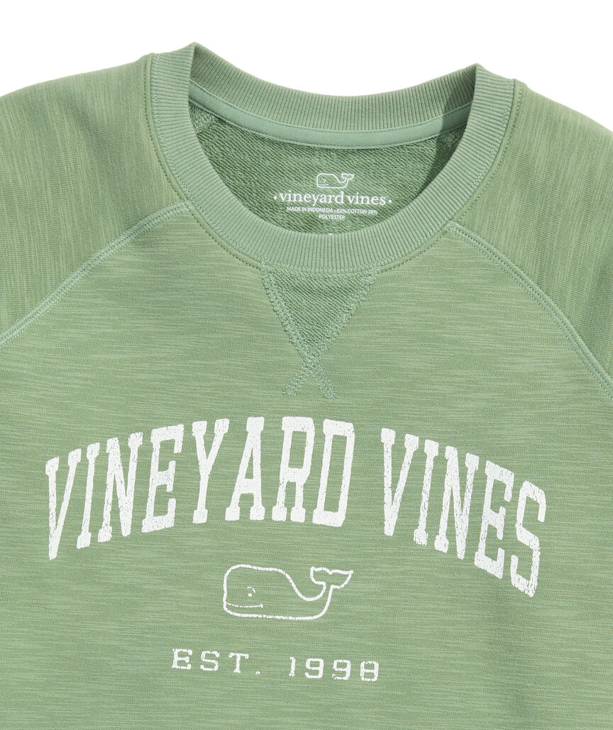 OUTLET Women's Slub Graphic Terry Crewneck