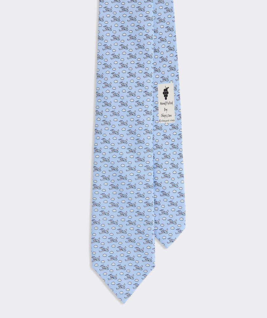 Airplane Printed Tie