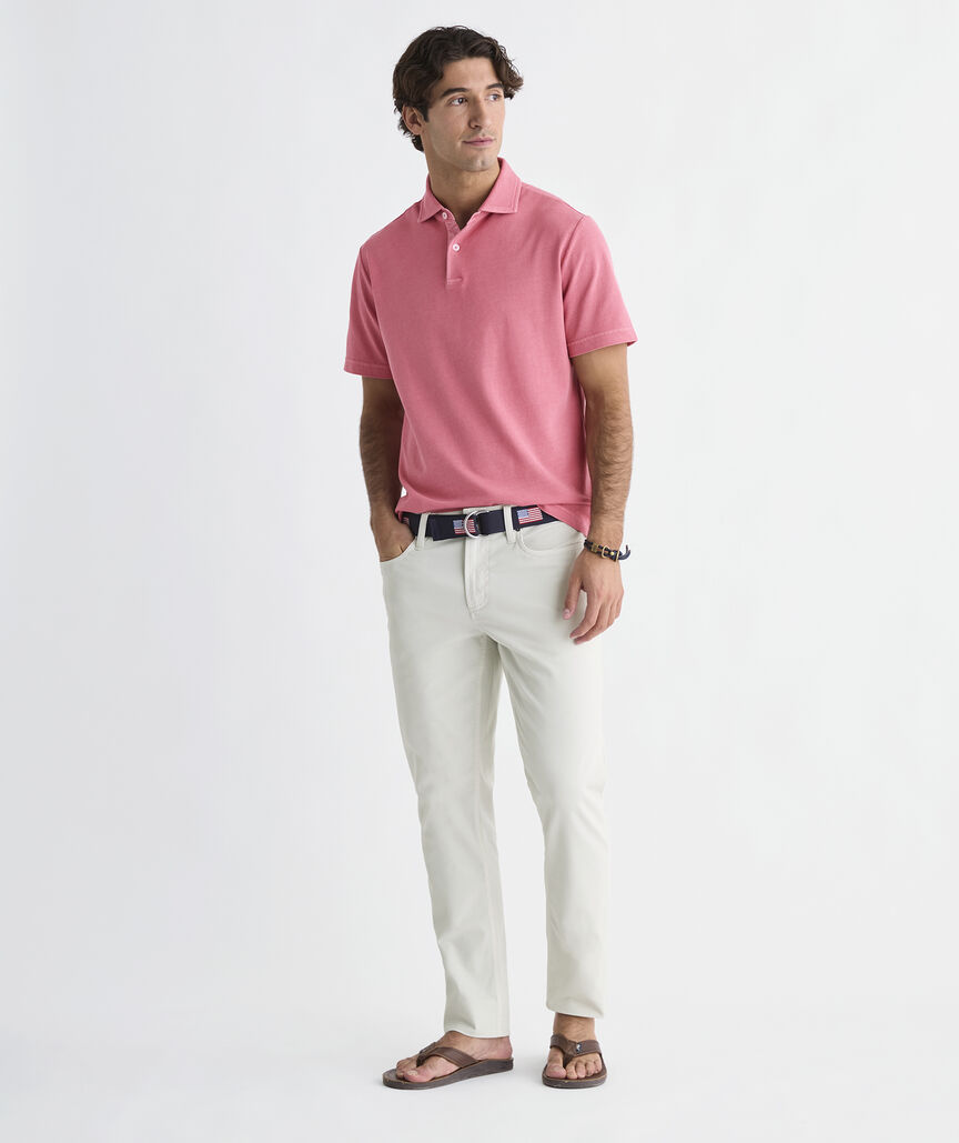 Lived-In Pique Polo