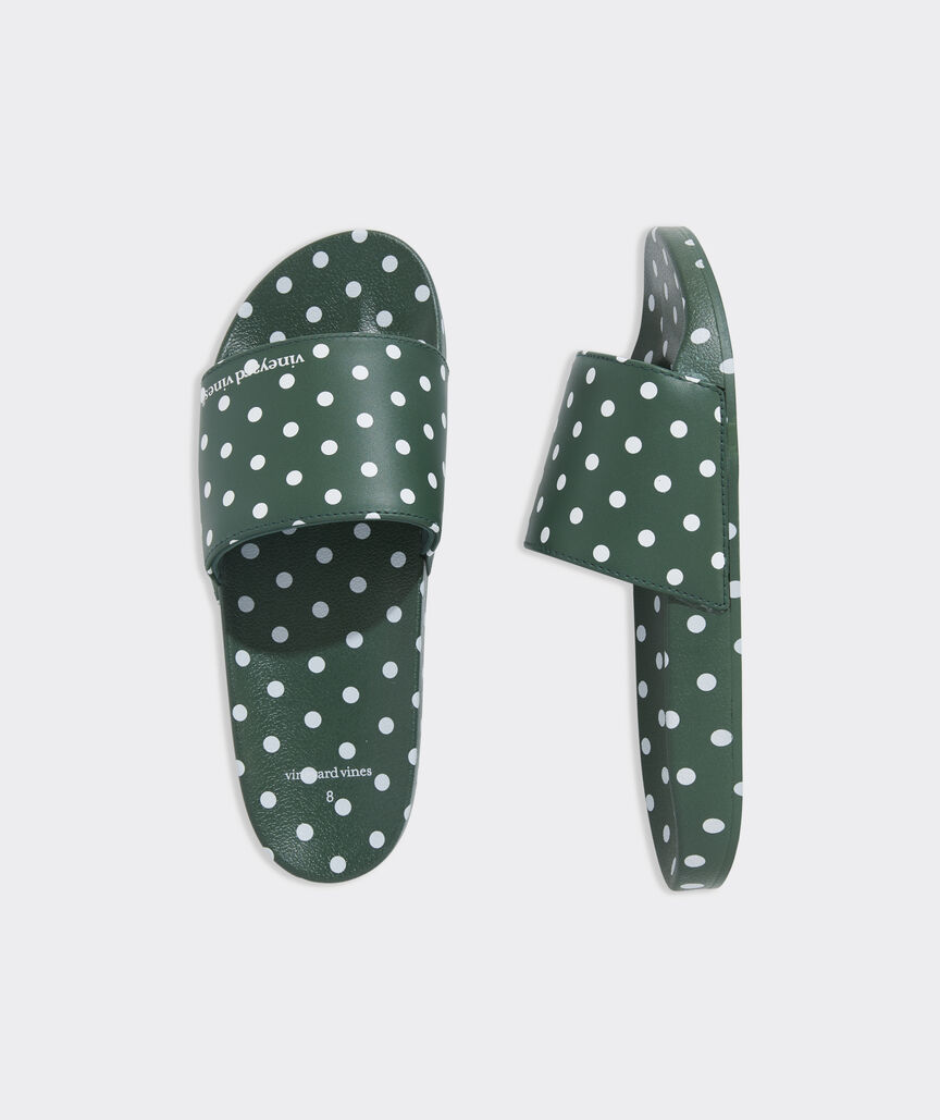 Polka Dot Pool Slides