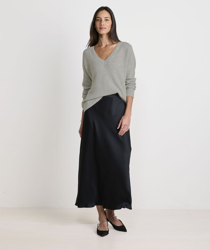 Shine V-Neck Sweater