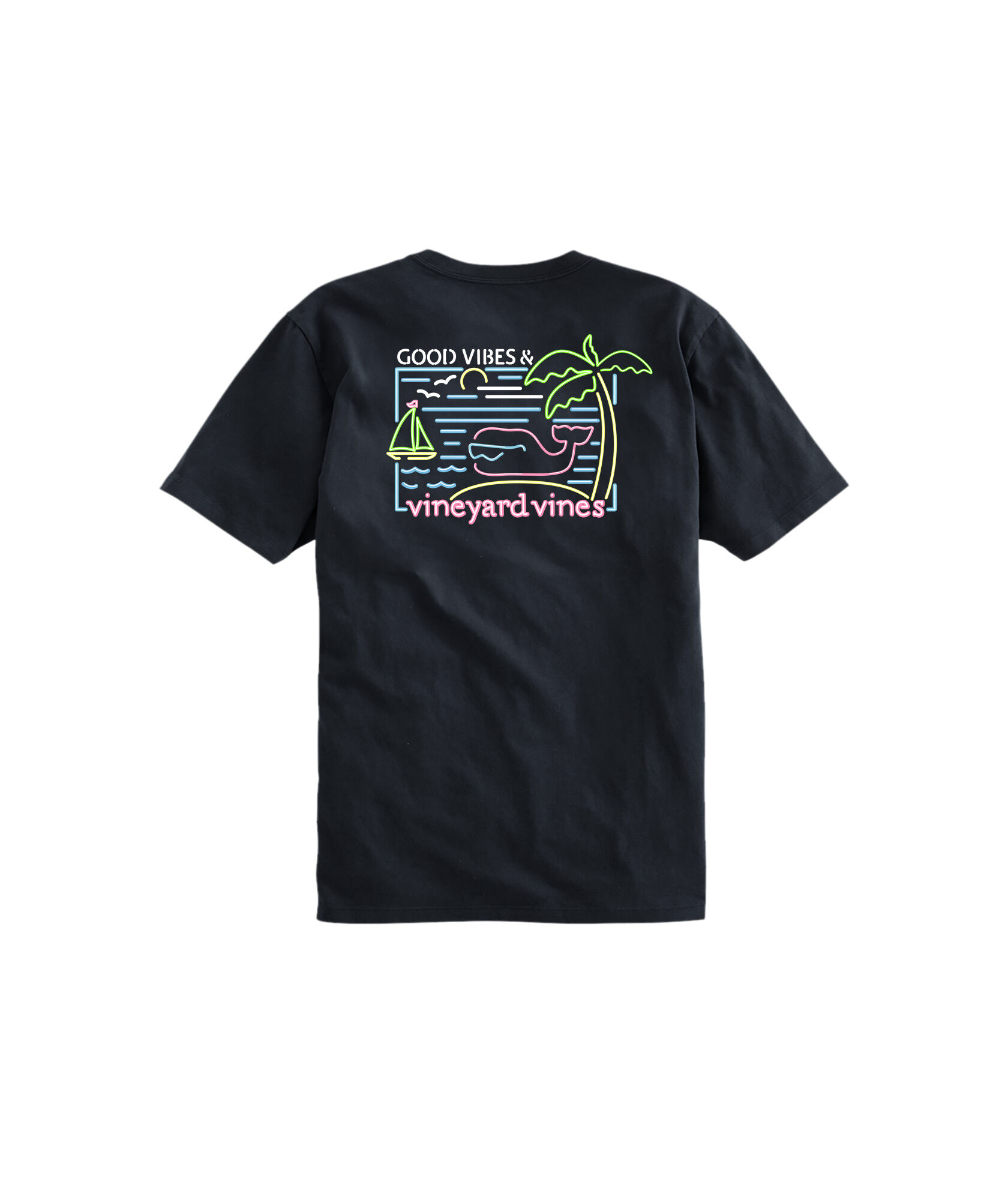 OUTLET Good Vibes Short-Sleeve Pocket Tee