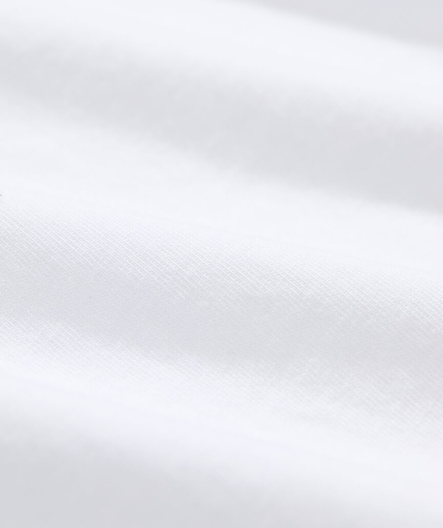 Santa Whale Tree Ornaments Long-Sleeve Pocket Tee