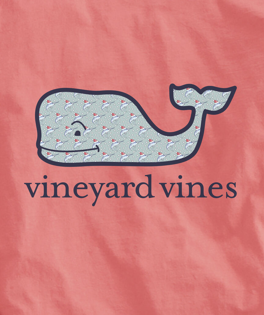 OUTLET Santa Marlin Whale Long-Sleeve Pocket Tee