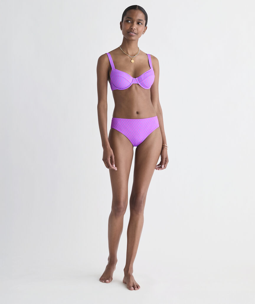 Wainscott Mid-Rise Bikini Bottom
