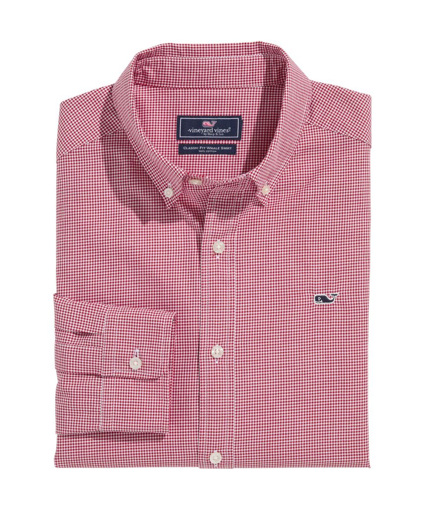 OUTLET Poplin Gingham Shirt