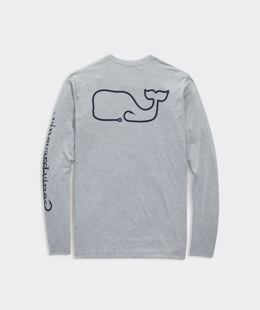 Shop Fish Hook Whale Long-Sleeve Harbor Performance Tee at