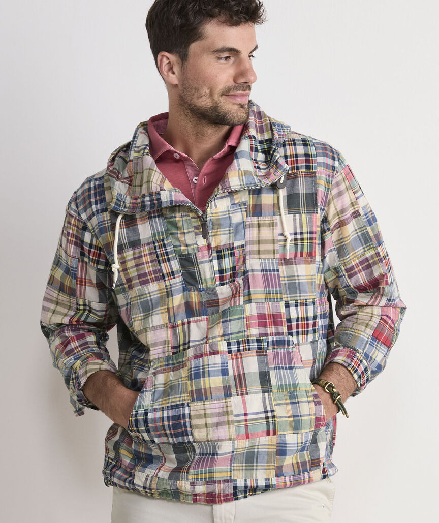 Lived-In Patchwork Anorak