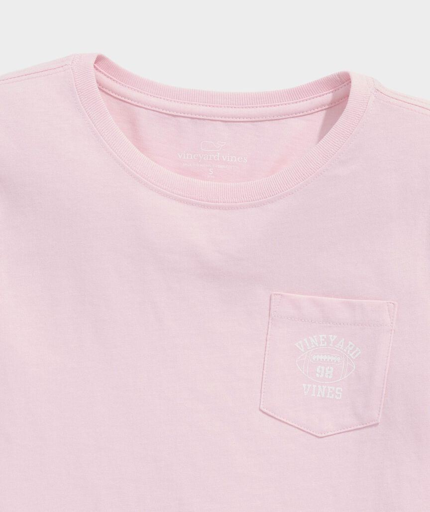 Girls' VV 98 Football Long-Sleeve Pocket Tee