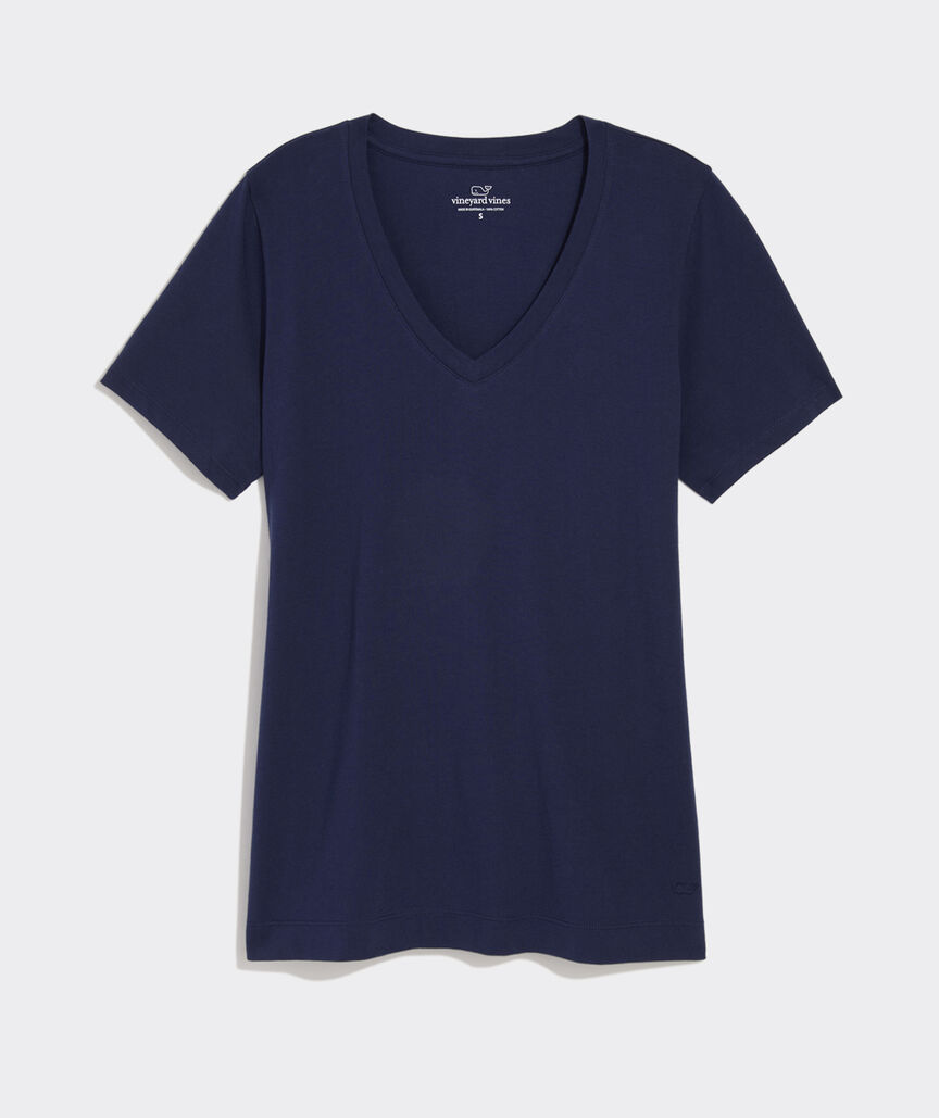 Supima® Cotton V-Neck Tee